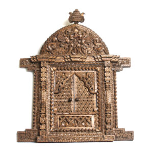 Wood carving Sliding Kumari Jyal with Toran