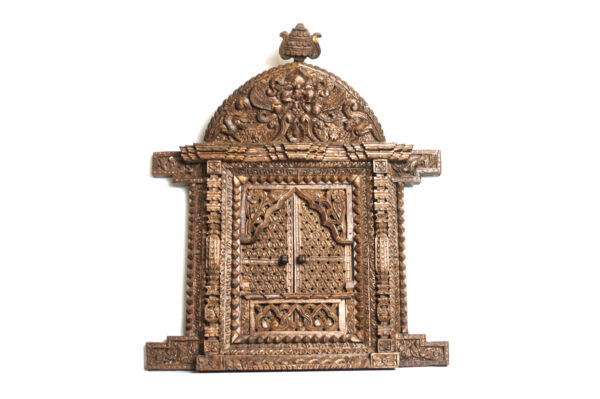 Wood carving Sliding Kumari Jyal with Toran