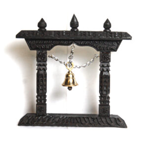 Wood carving Big Bell Stand