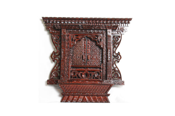 Wood carving Kumari Sliding Window